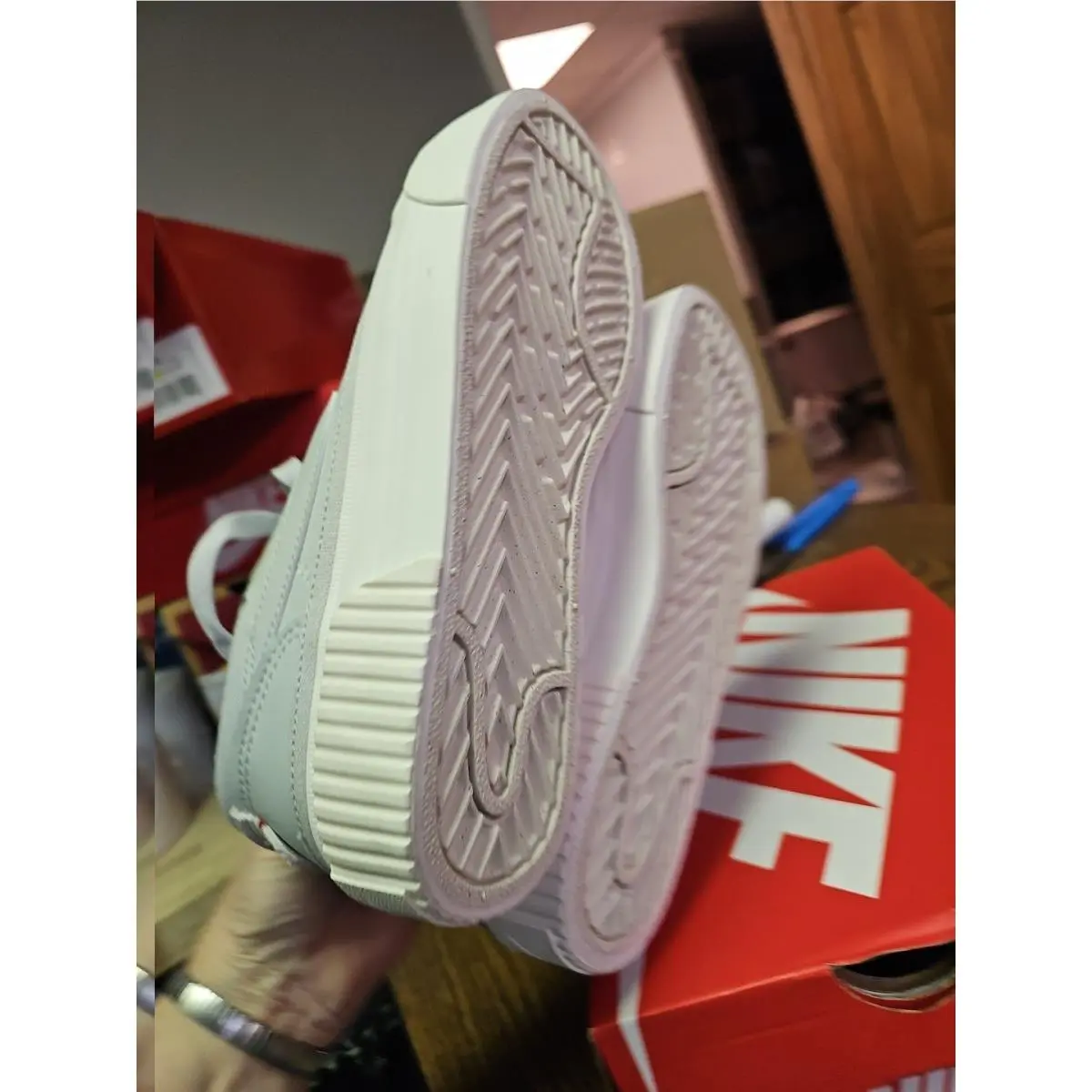 Nike shoes - Nike Court Legacy Lift - Court Legacy Lift - Silver 3