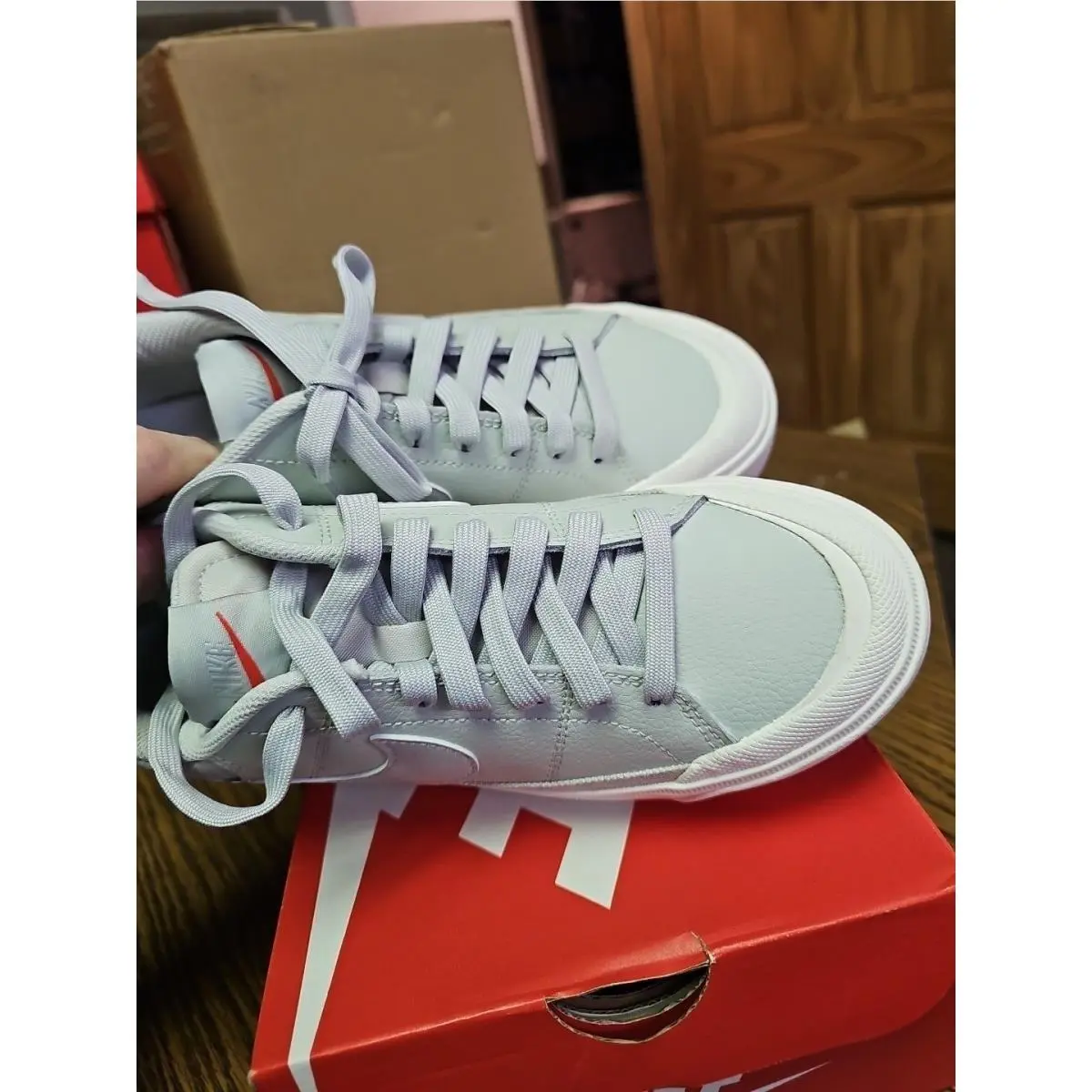 Nike shoes - Nike Court Legacy Lift - Court Legacy Lift - Silver 4