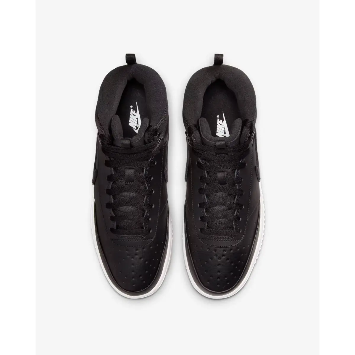 Nike shoes - Nike Court Vision Mid Winterized - DN7882-002 - Black White 1