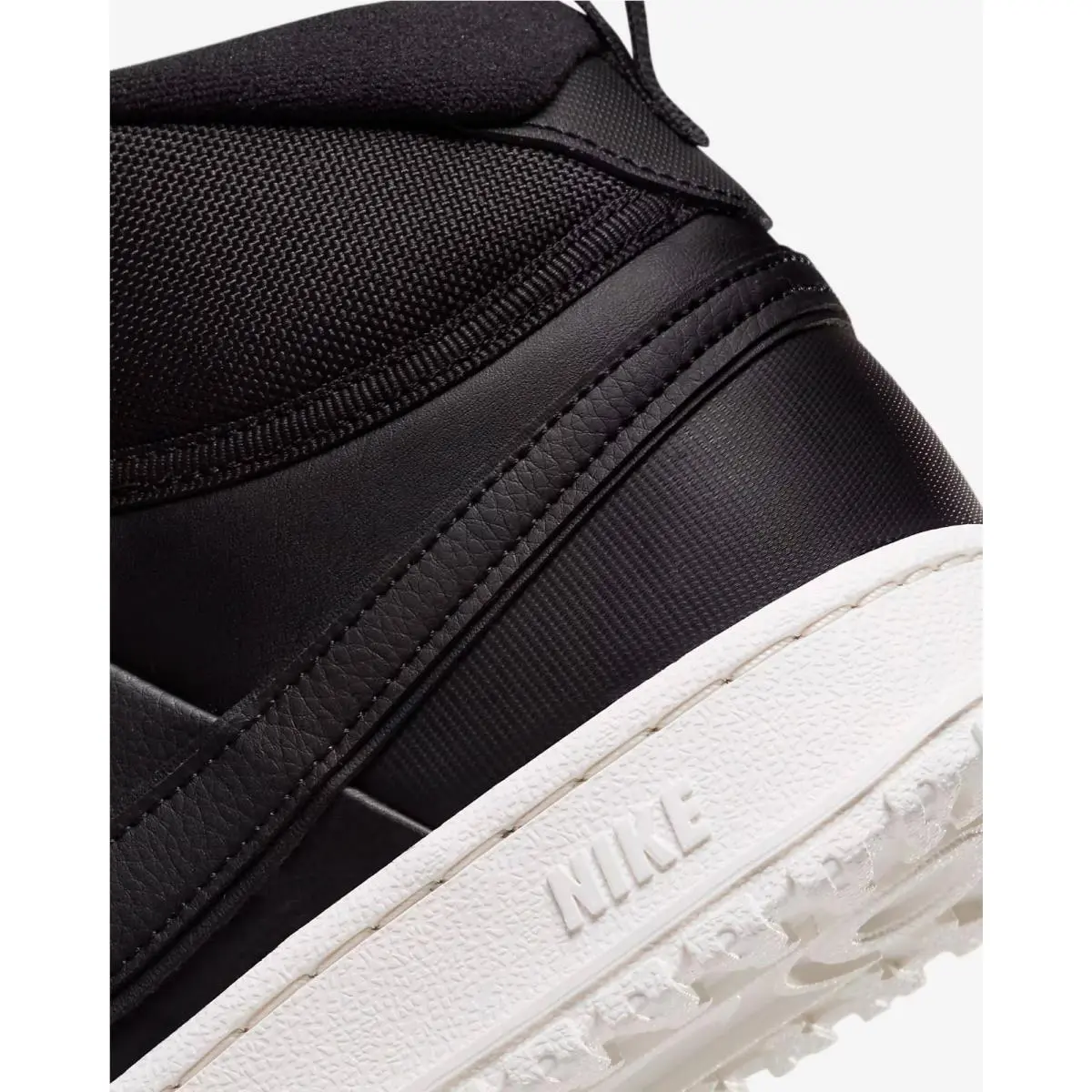 Nike shoes - Nike Court Vision Mid Winterized - DN7882-002 - Black White 4