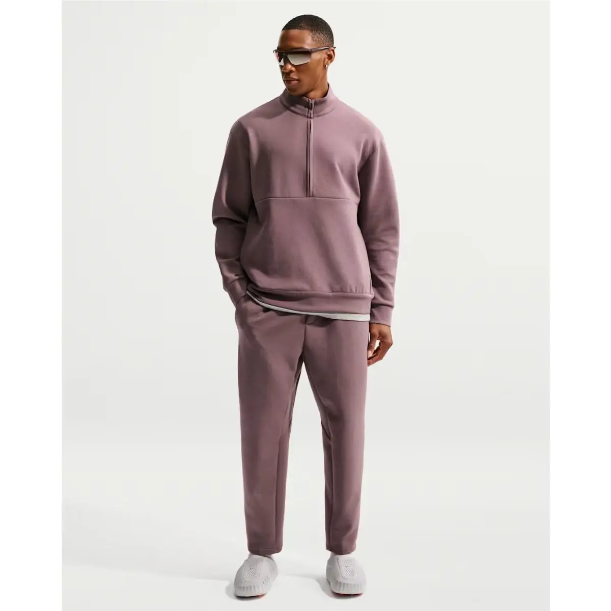 Nike Mens 24.7 Impossiblysoft Trousers Burgundy / Black HQ6970-502 Sz: L