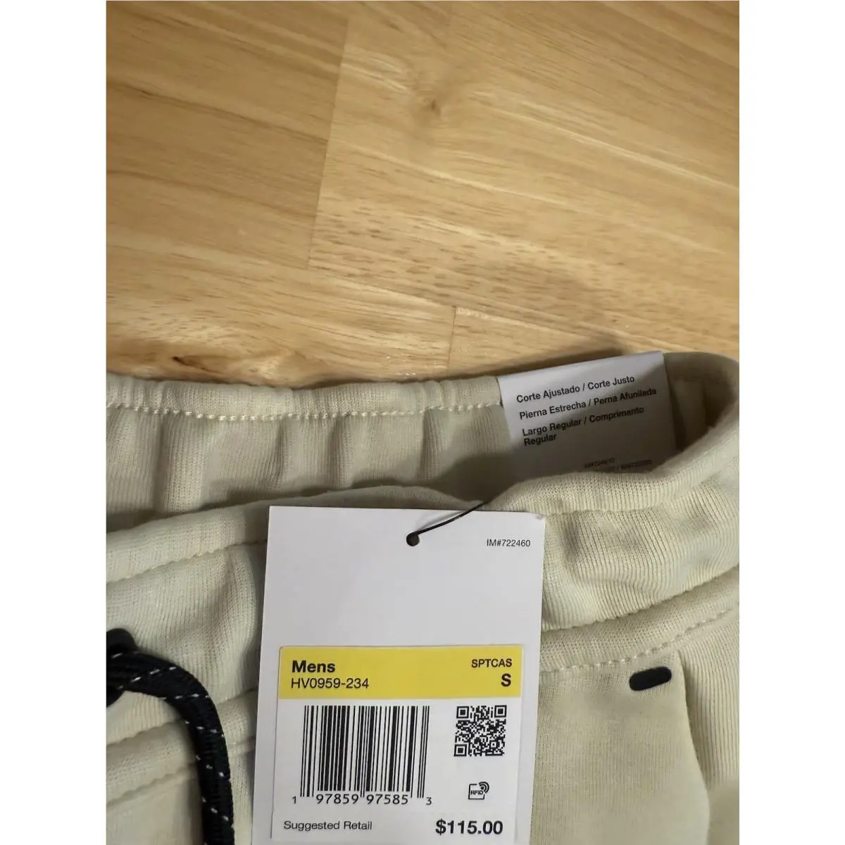 Nike clothing - Light Khaki / Black (UPC: 197859957804) 0