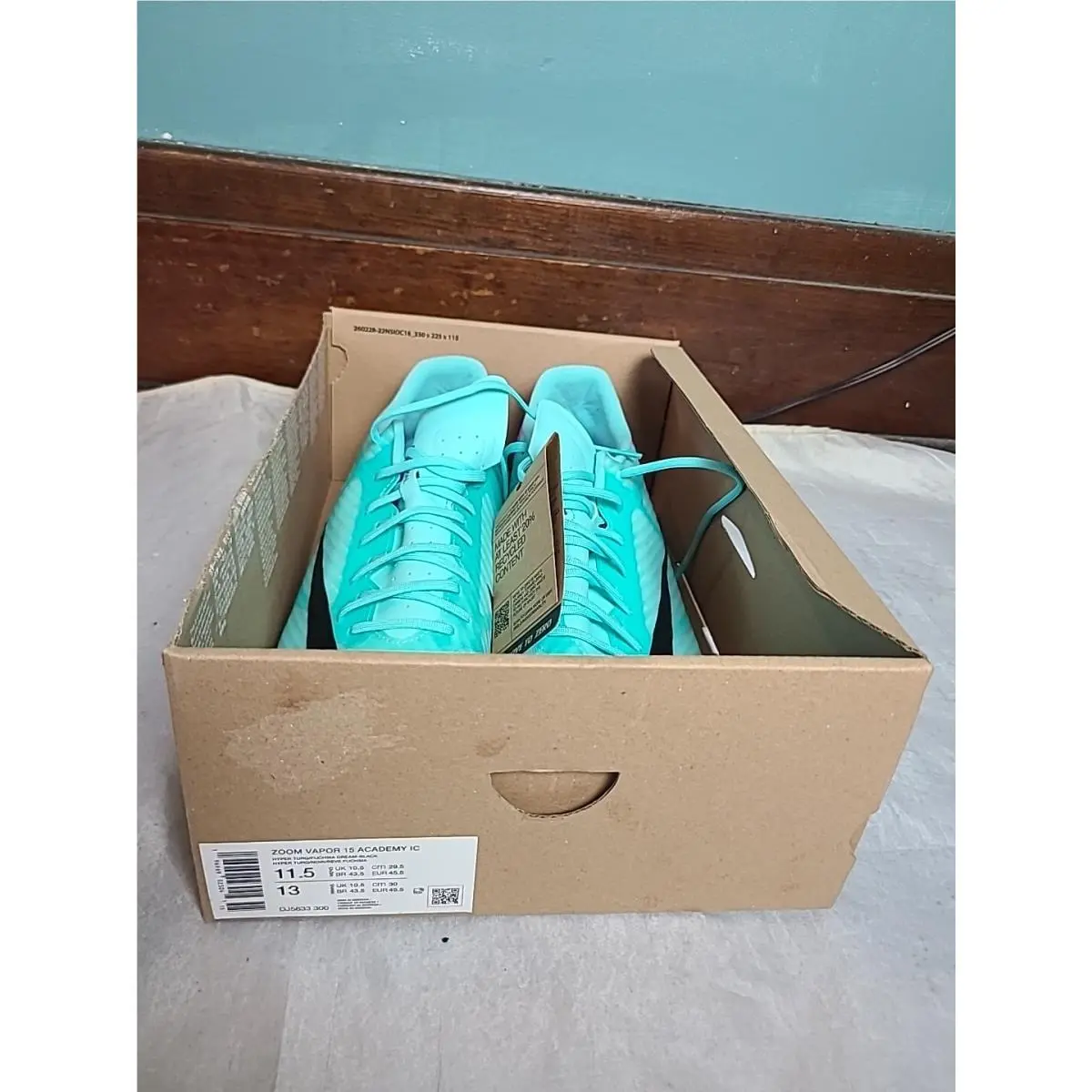 Nike shoes - Nike Mercurial Vapor - Mercurial Vapor - DJ5605300 - Hyper Turquoise 9