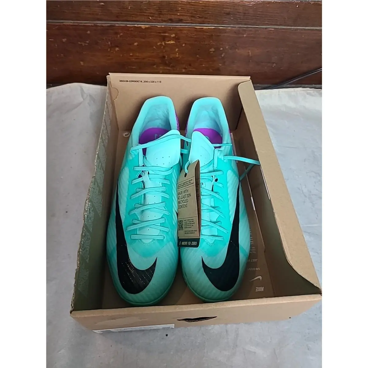 Nike shoes - Nike Mercurial Vapor - Mercurial Vapor - DJ5605300 - Hyper Turquoise 10