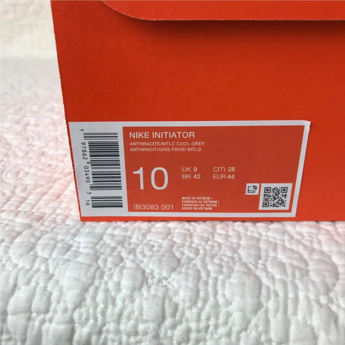 Nike shoes - Nike Initiator - Initiator - IB3083-001 - Gray 10