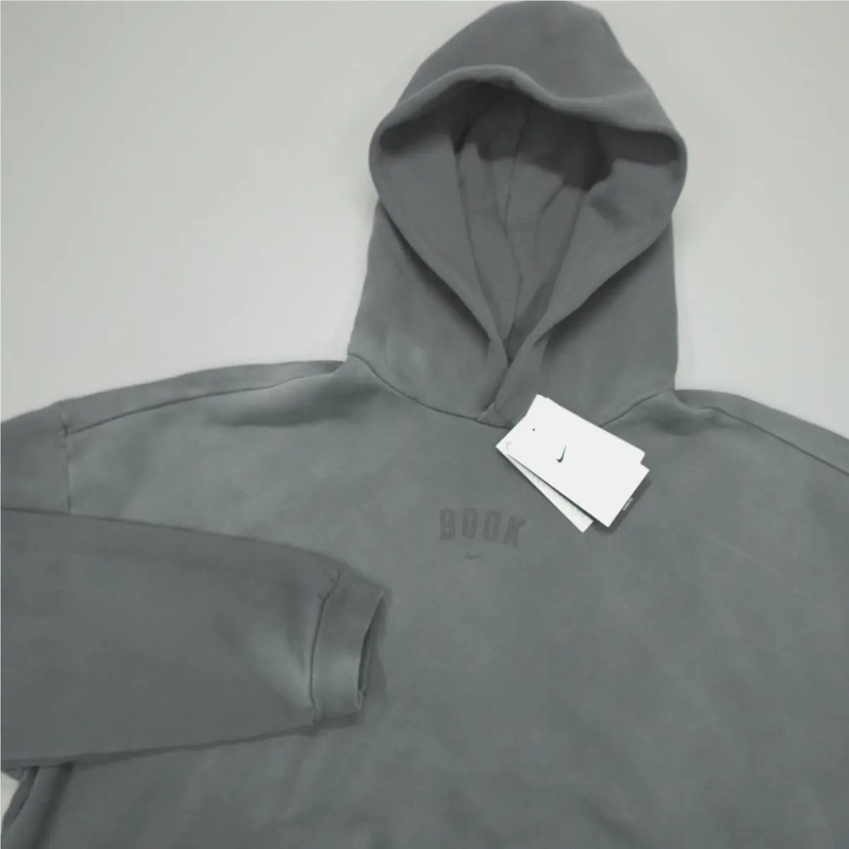 Nike Book Standard Issue Devin Booker Loose Fit Hoodie Men`s Size L Tall Black