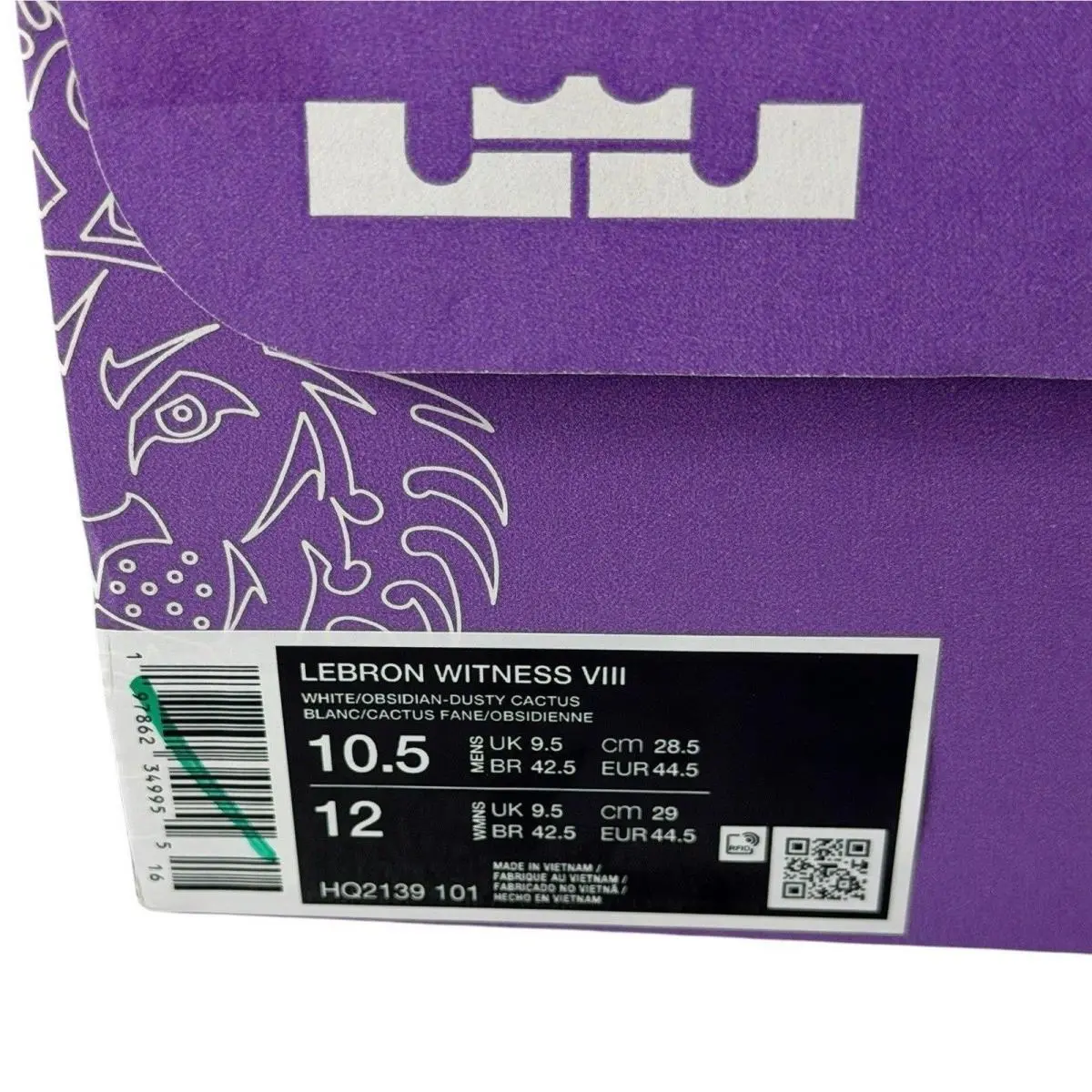 Nike shoes - LeBron Witness VIII - LeBron Witness VIII - White 10