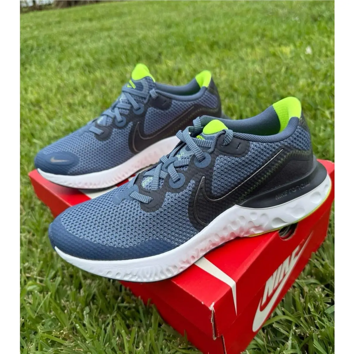 Nike shoes - Nike Renew Run - Renew Run - CT1430-400 - Blue 0
