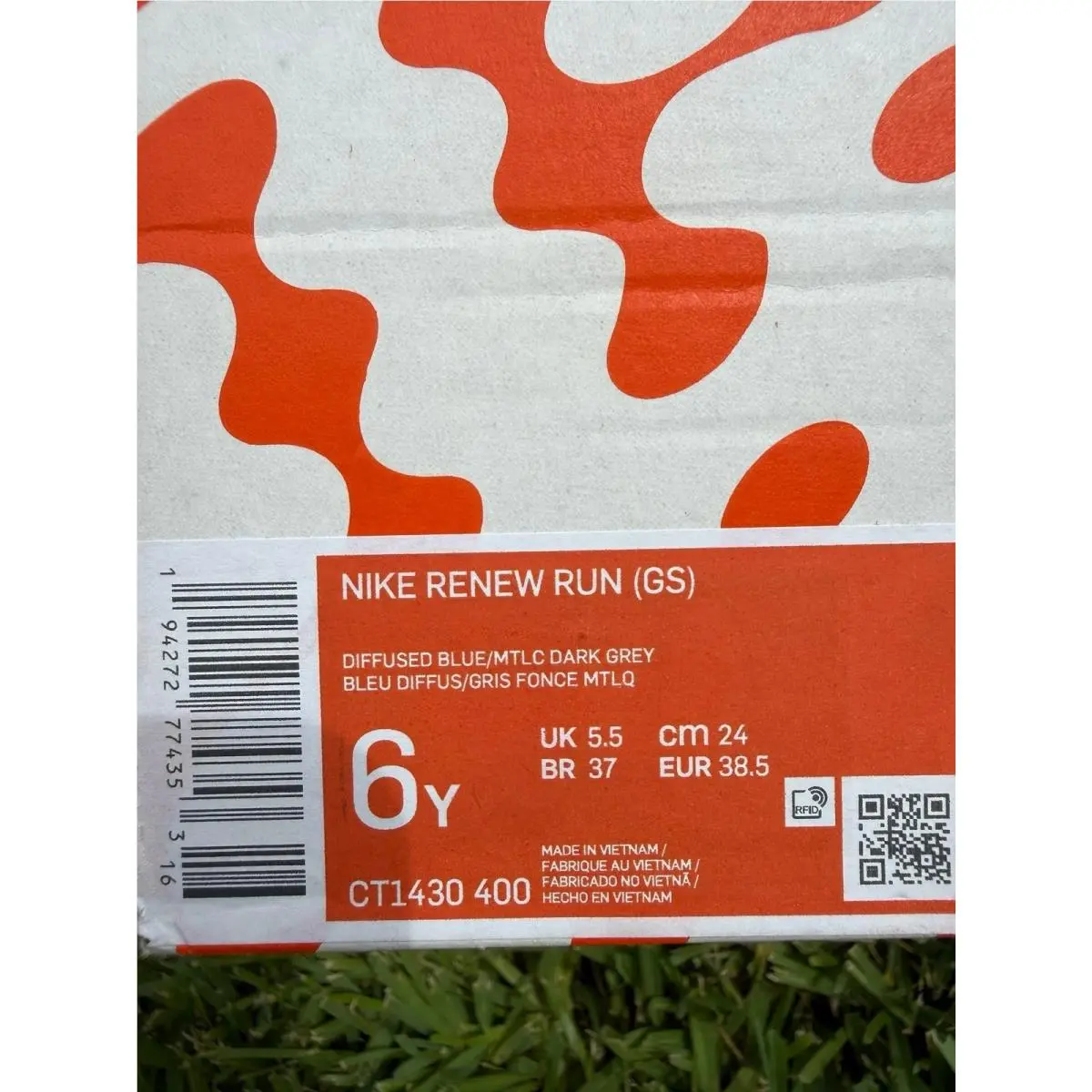 Nike shoes - Nike Renew Run - Renew Run - CT1430-400 - Blue 5