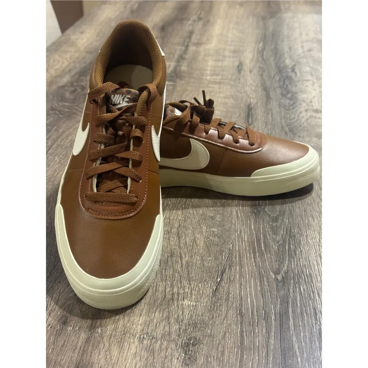 Nike shoes - Nike Court Shot - Court Shot - Brown 5
