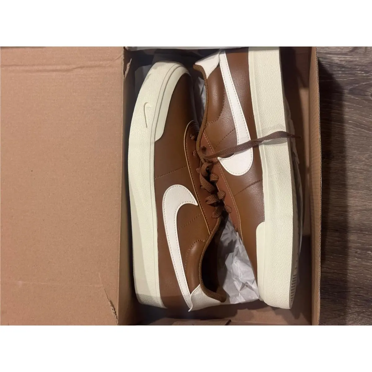 Nike shoes - Nike Court Shot - Court Shot - Brown 6