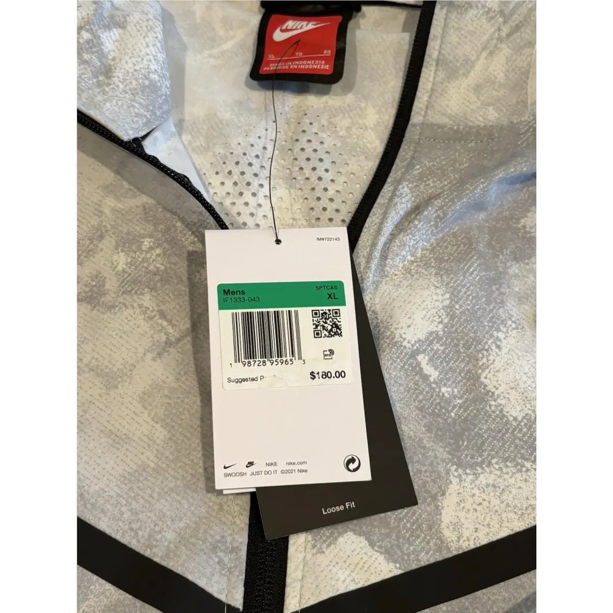 Nike clothing - Nike Dri-Fit - IF1333043 - Gray (UPC: 198728959653) 4