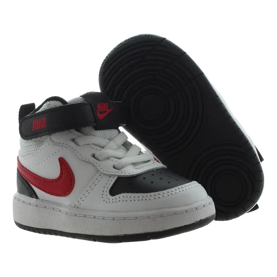 Nike Court Borough Mid 2 Leather Infant/toddler Shoes Size 4 Color: