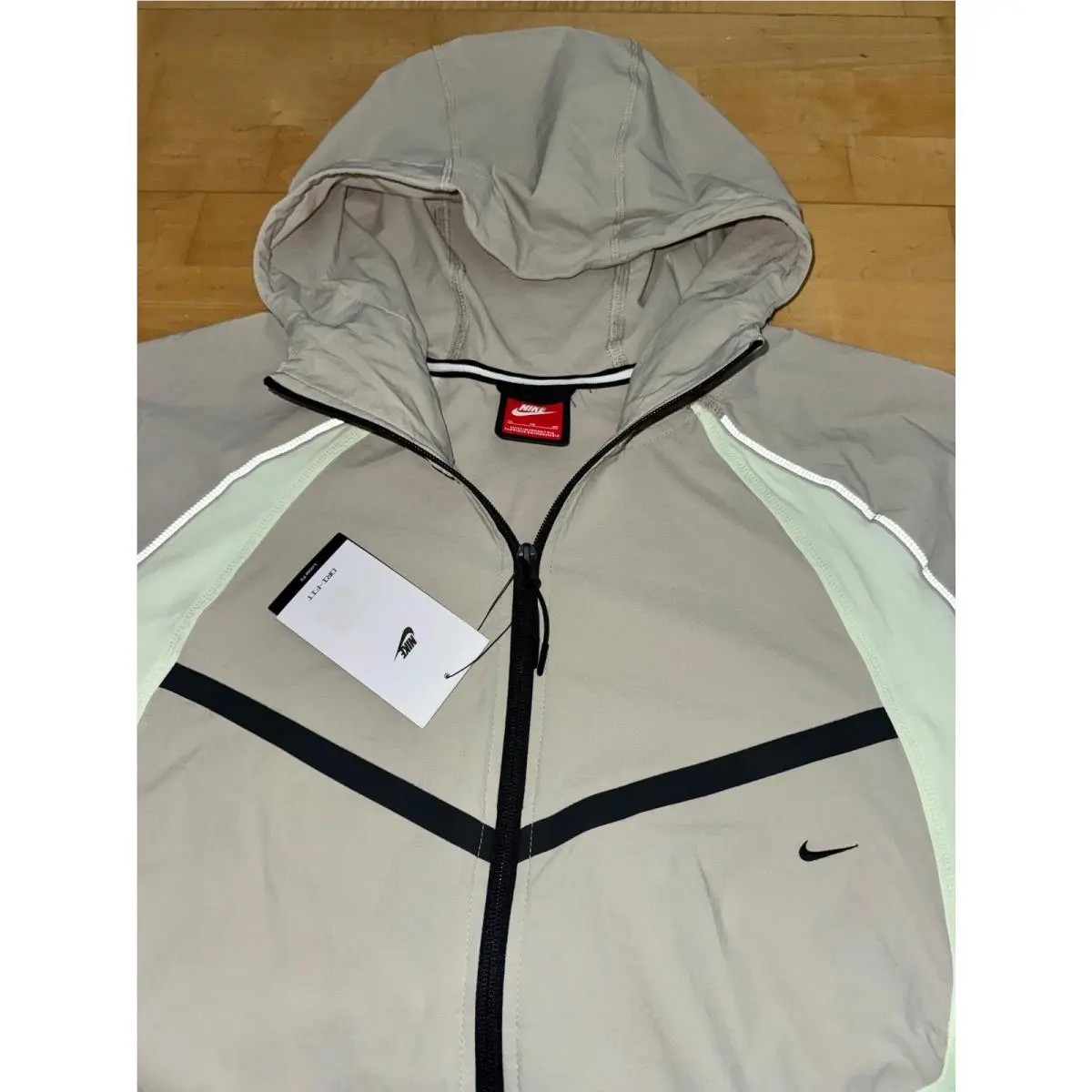 Nike clothing - Nike Tech Windrunner - Tech Windrunner - IU7496-236 - Cream 2