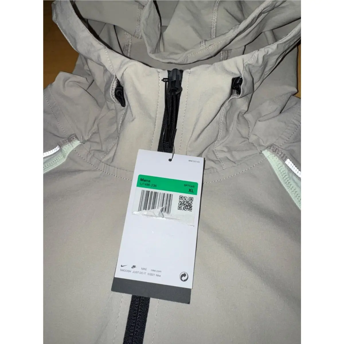 Nike clothing - Nike Tech Windrunner - Tech Windrunner - IU7496-236 - Cream 3
