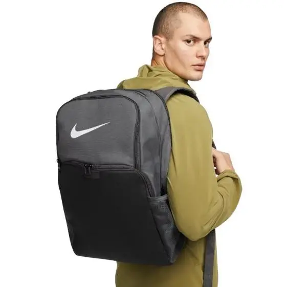 Nike Unisex Brasilia 9.5 Training Backpack XL 30L Iron Grey Black White