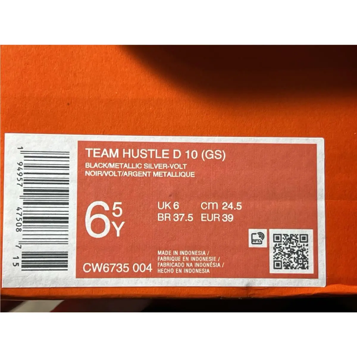 Nike shoes - Nike Team Hustle - Team Hustle - Black 11