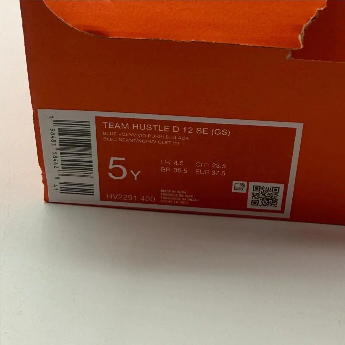 Nike shoes - Team Hustle D 12 SE (GS) - Multicolor 4