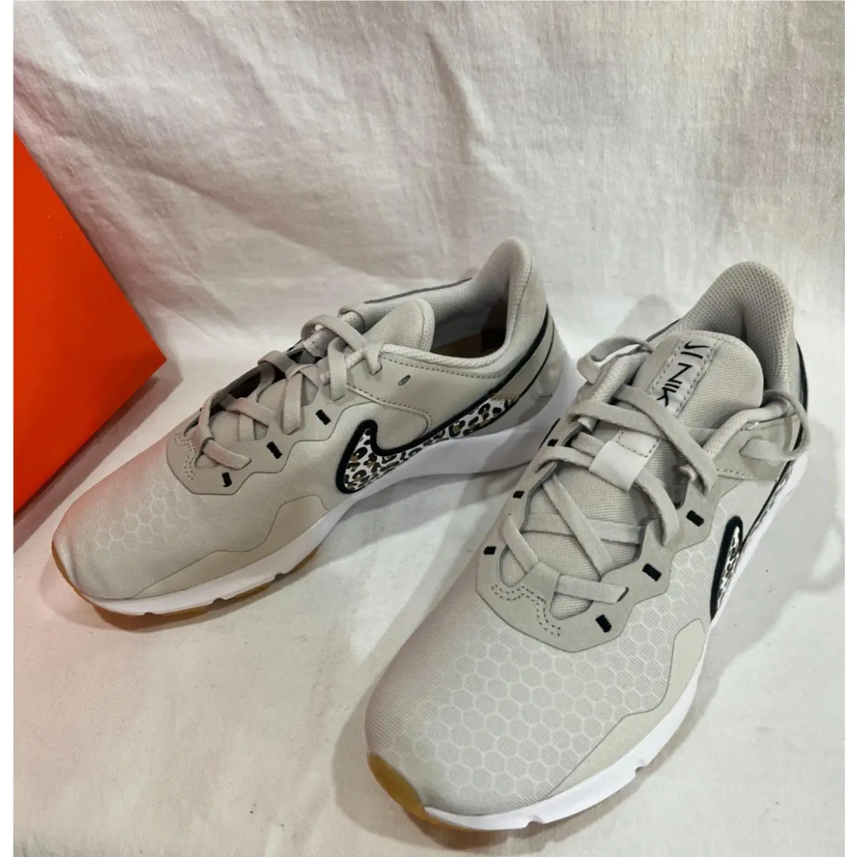 Nike shoes - Nike Legend Essential 2 Premium - CZ3668-017 - Ivory, Manufacturer: Light Bone/Wheat/White/Black 4