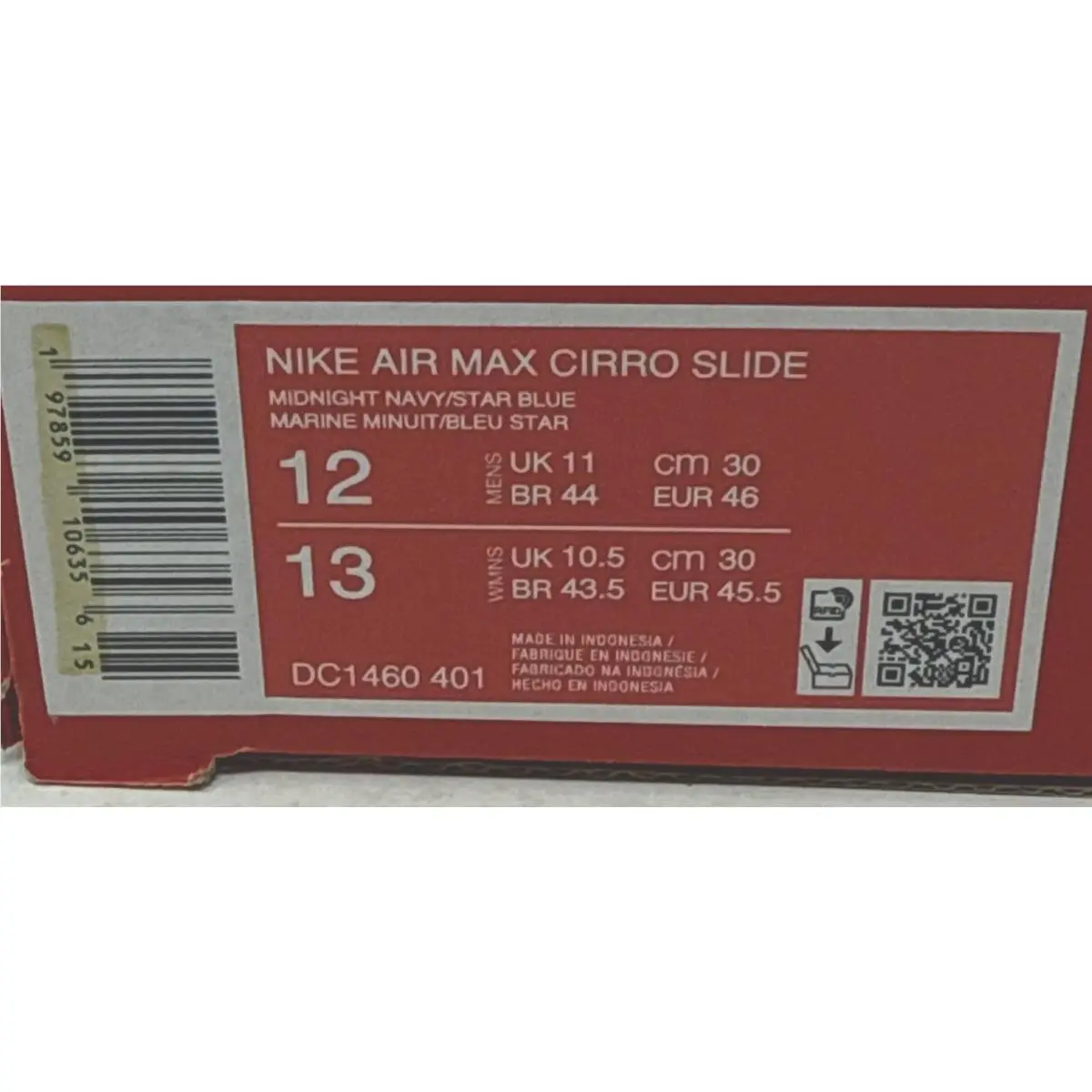 Nike shoes - Nike Air Max Cirro - Air Max Cirro - DC1460-401 - Blue (UPC: 0197859106356) 0
