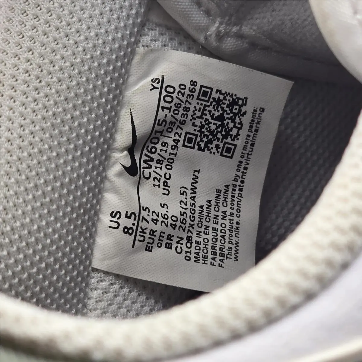 Nike shoes - Nike Air Force 1 - Air Force - CW6015-100 - White (UPC: 0194276387368) 13