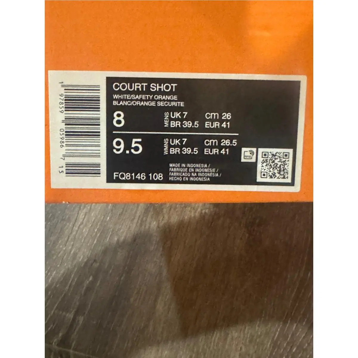 Nike shoes - Court Shot - Court Shot - White 0