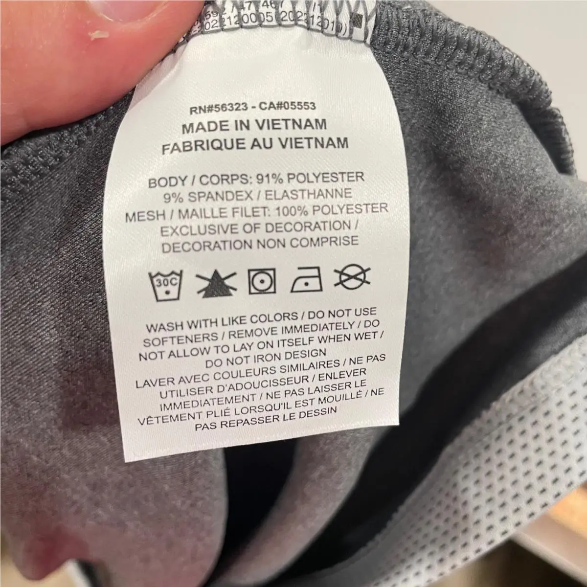 Nike clothing - Gray 9