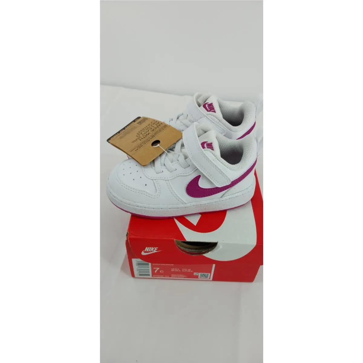 Nike shoes - Nike Court Borough - Court Borough - DV5458-121 - HOT FUCHSIA (UPC: 197859835645) 1