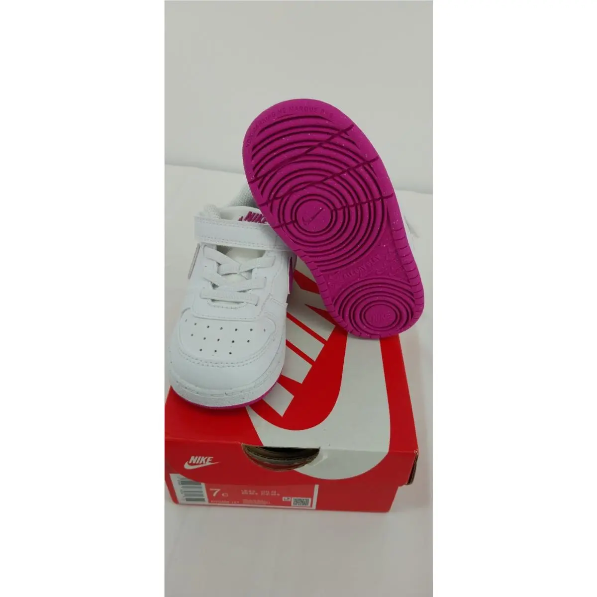 Nike shoes - Nike Court Borough - Court Borough - DV5458-121 - HOT FUCHSIA (UPC: 197859835645) 3