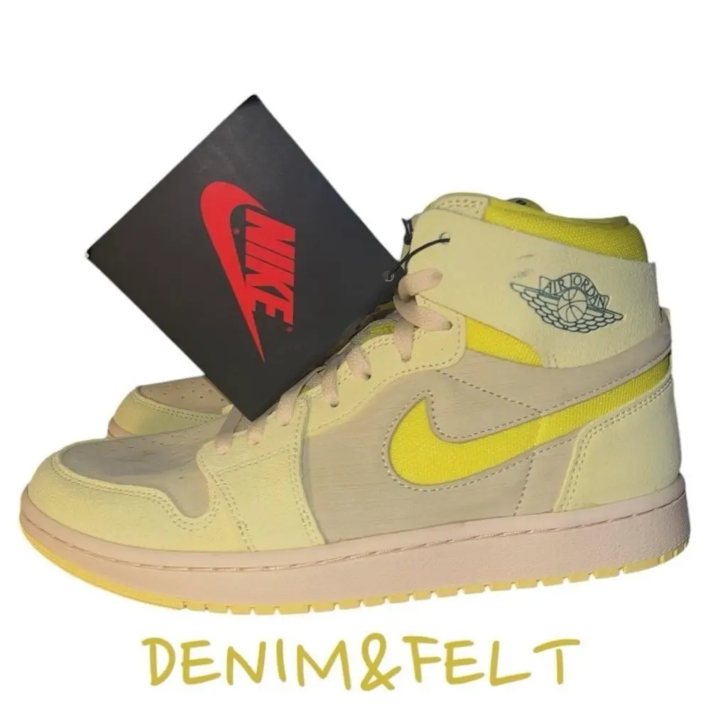 Nike shoes - Jordan 1 Zoom CMFT 2 - Yellow 12
