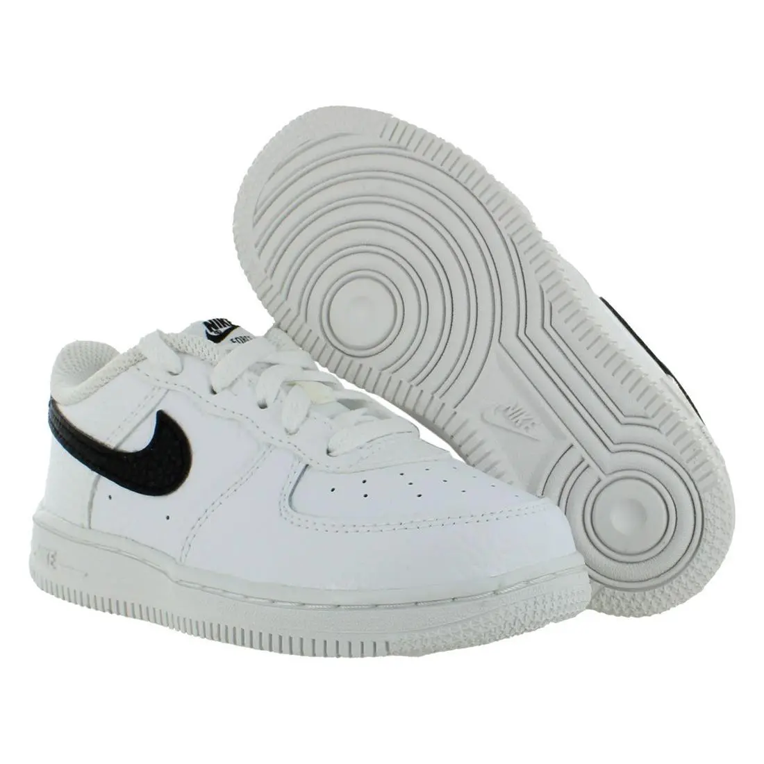 Nike Force 1 Infant/toddler Shoes Size 2 Color: White/black