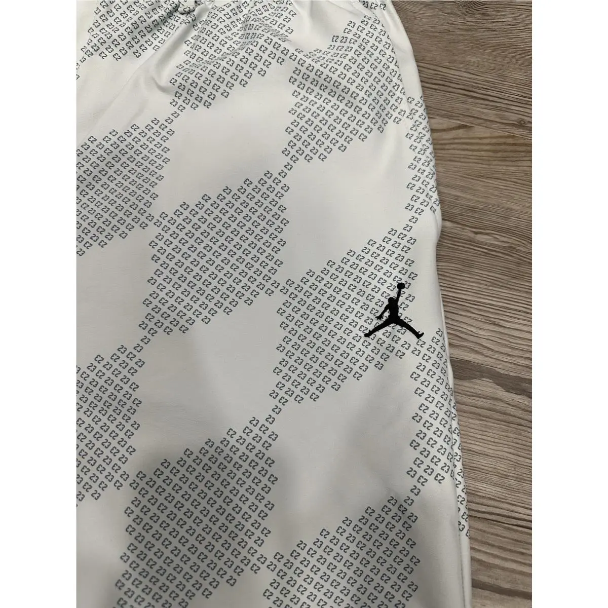 Nike clothing - Jordan Dri-Fit Golf Diamond Shorts - HQ8675-034 - light silver/black (UPC: 198485047907) 1