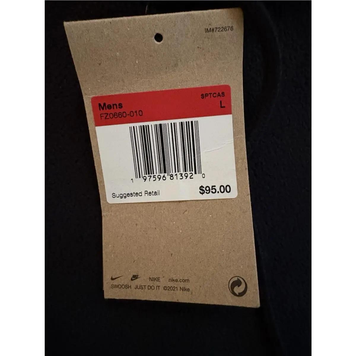Nike clothing - FZ0660-010 - FZ0660-010 - Black (UPC: 0197596813920) 4