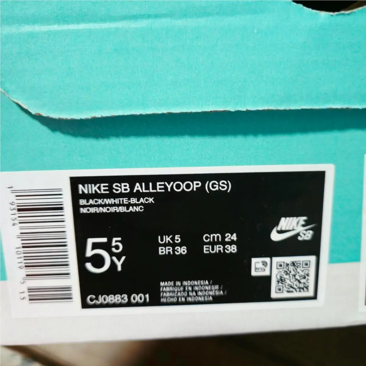 Nike shoes - SP Alleyoop - Alleyoop - Black 7