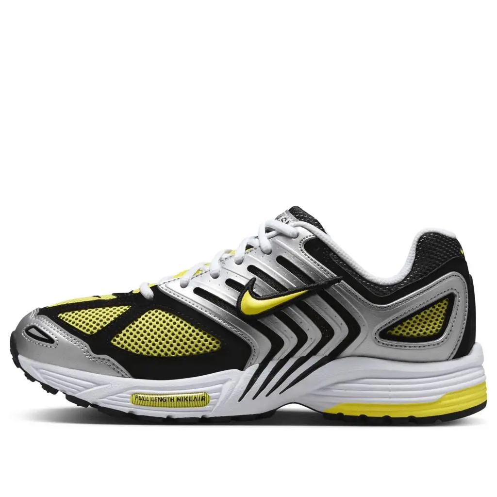 Nike Mens Opti Yellow Metallic Silver 2K5 Air Pegasus Sneakers Size 16.5