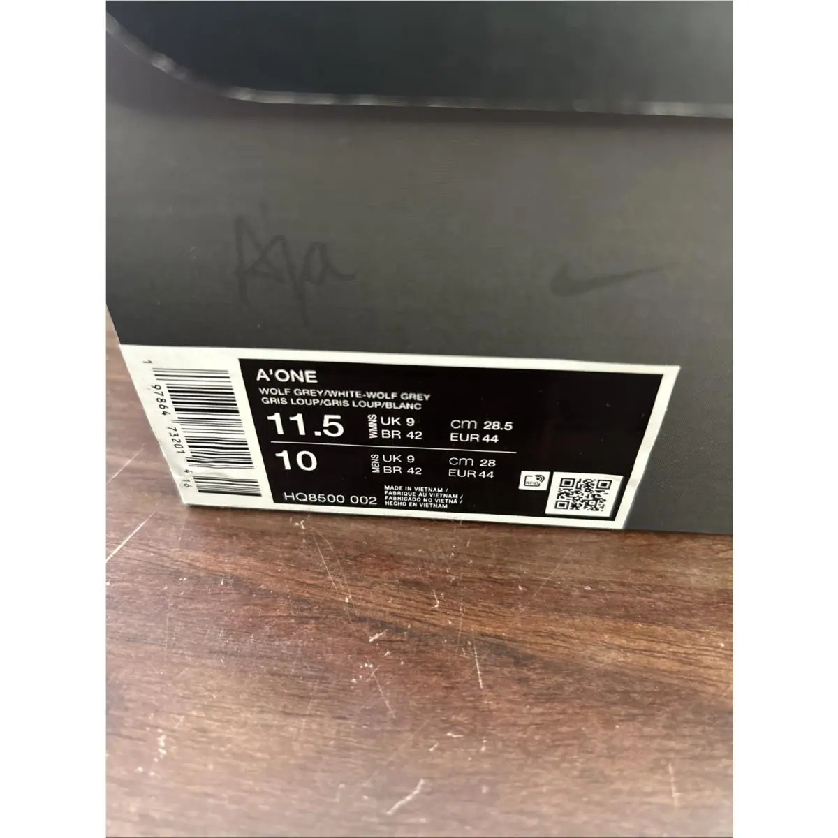 Nike shoes - Aja Wilson Signature - Aja Wilson Signature - Gray 4