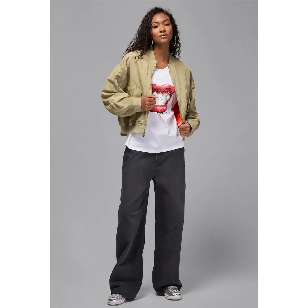 Nike clothing - Medium Khaki/Orange 8