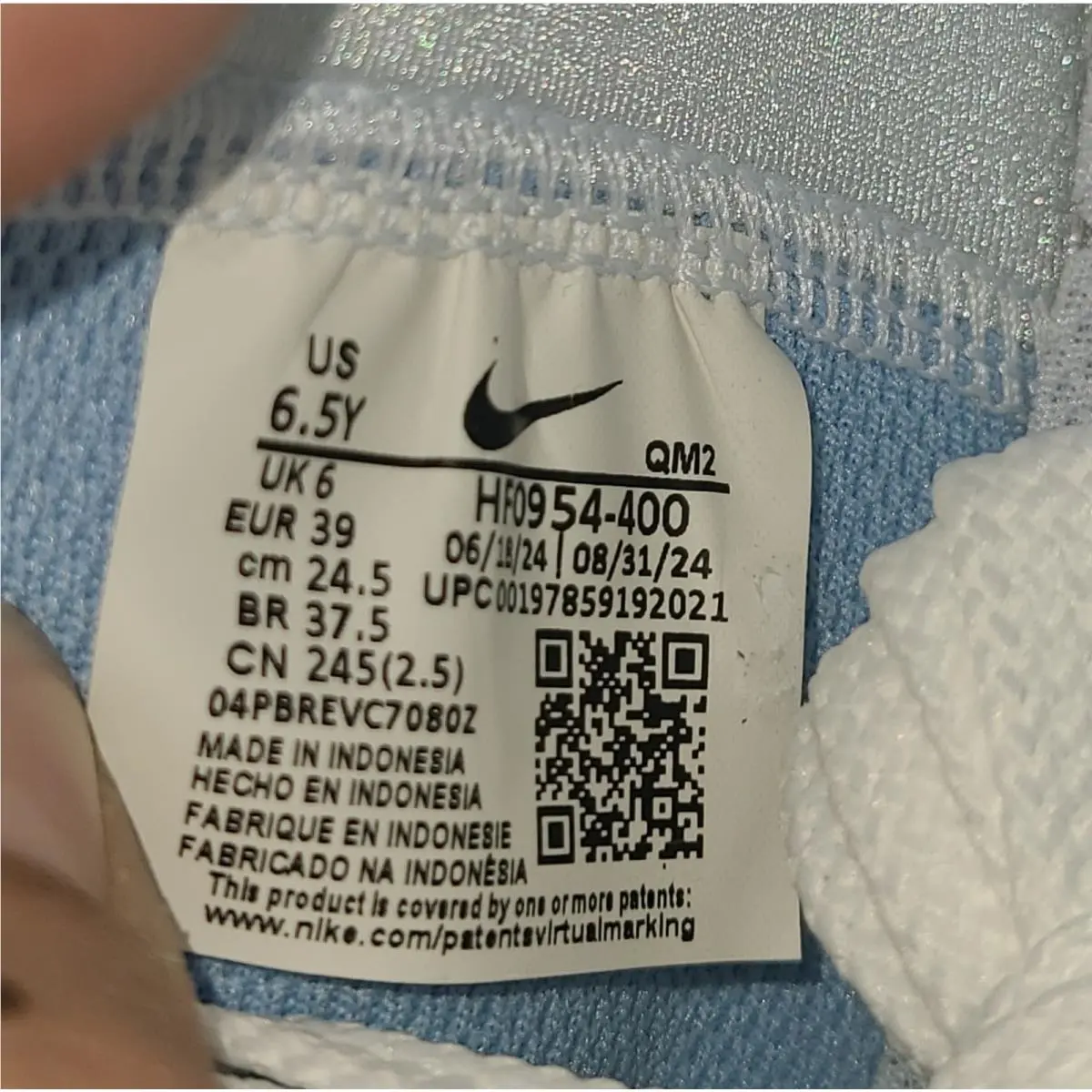 Nike shoes - Nike Blazer Mid `77 SE D (GS) - HF0954-400 - Blue, White 0