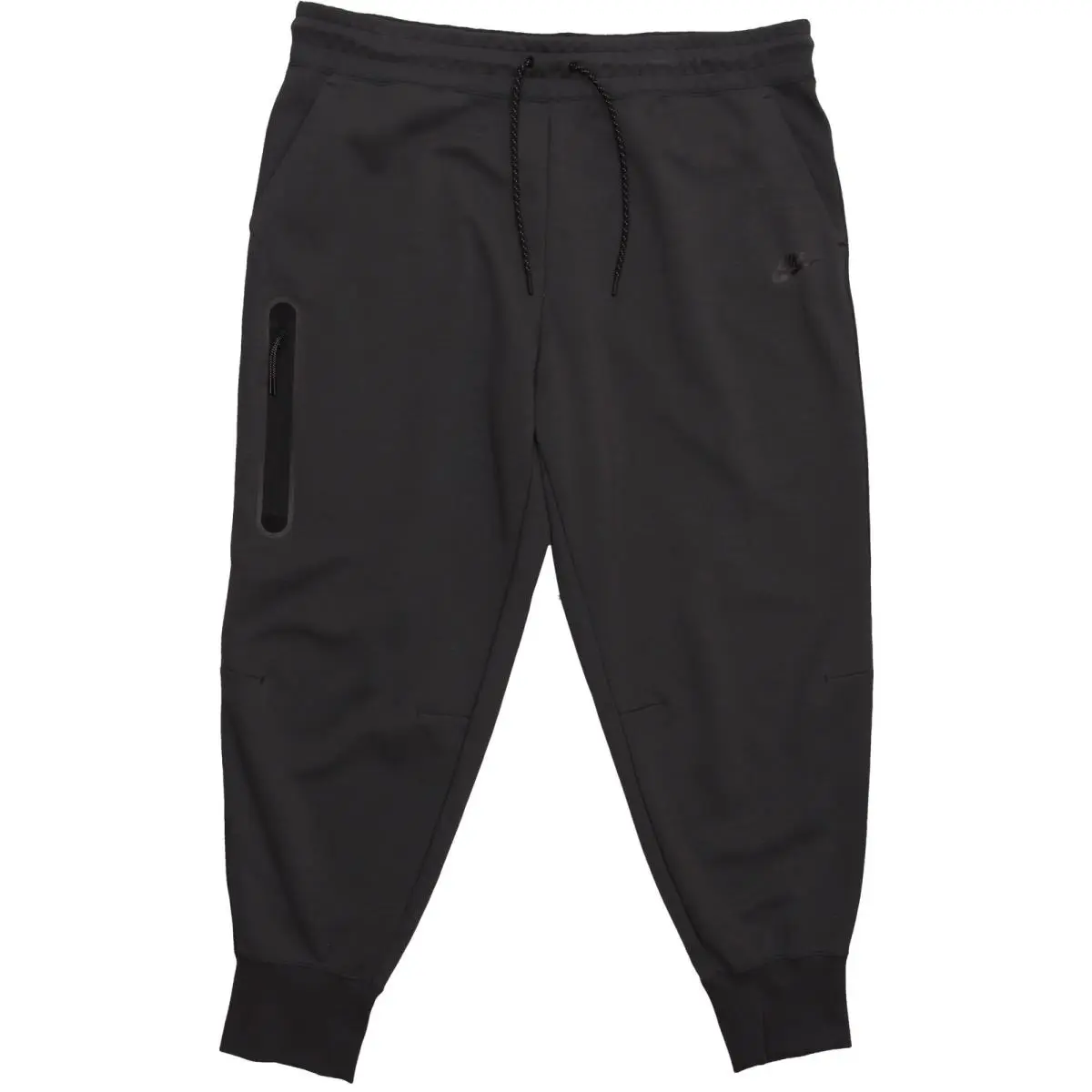 Nike Womens Sweatpants 2XL Black Tapered Joggers Drawstring Zipper Pocket