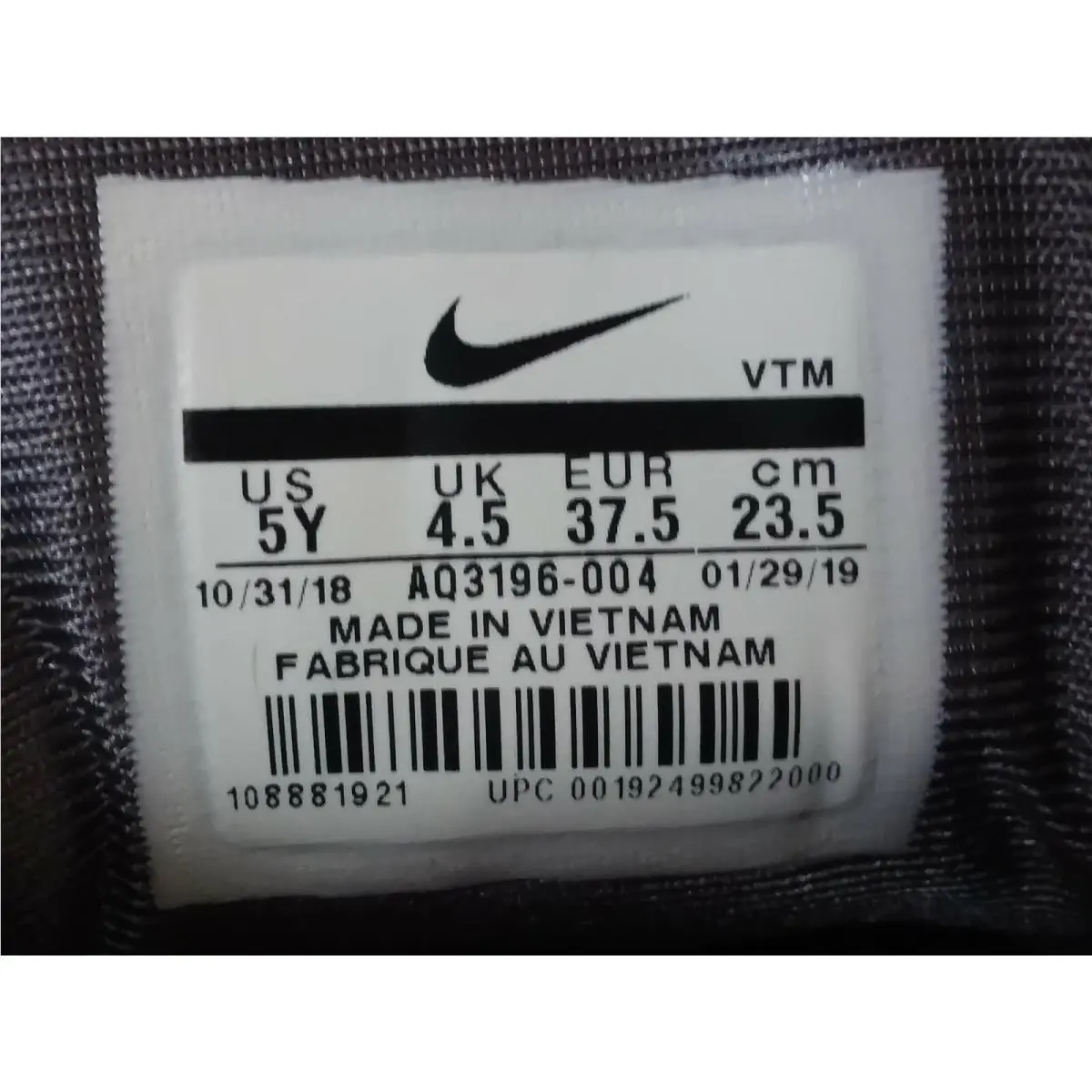 Nike shoes - Nike Air Max 720 - Air Max - Gray (UPC: 192499822000) 9