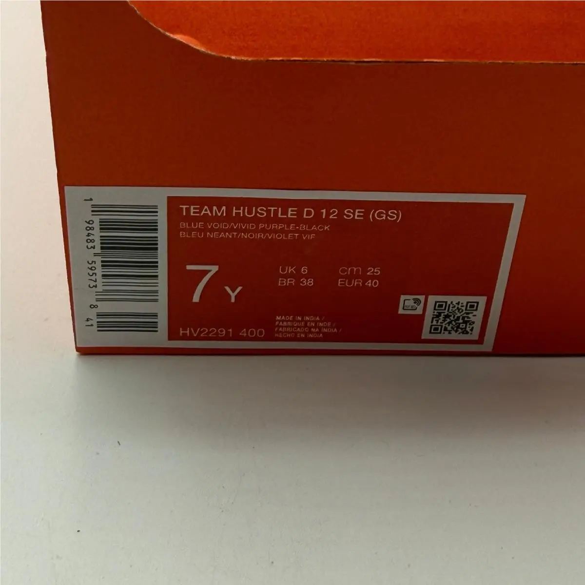 Nike shoes - Team Hustle D 12 SE (GS) - Multicolor 5