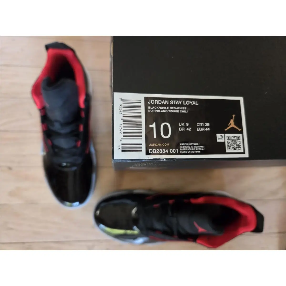 Nike shoes - Jordan Stay Loyal - Stay Loyal - CK6636-066 - Black, Manufacturer: Chilli Red (UPC: 195243496724) 13