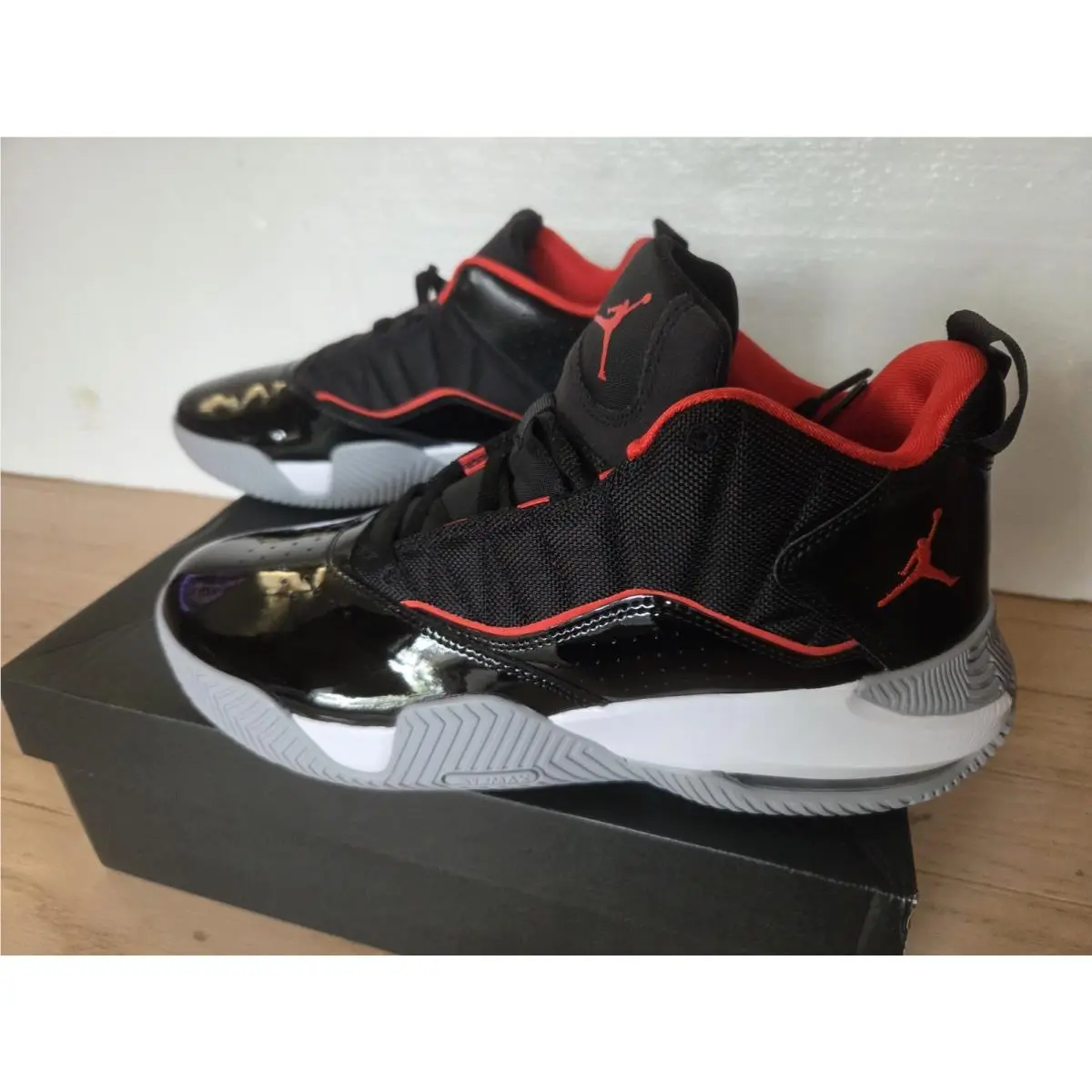 Nike shoes - Jordan Stay Loyal - Stay Loyal - CK6636-066 - Black, Manufacturer: Chilli Red (UPC: 195243496724) 2