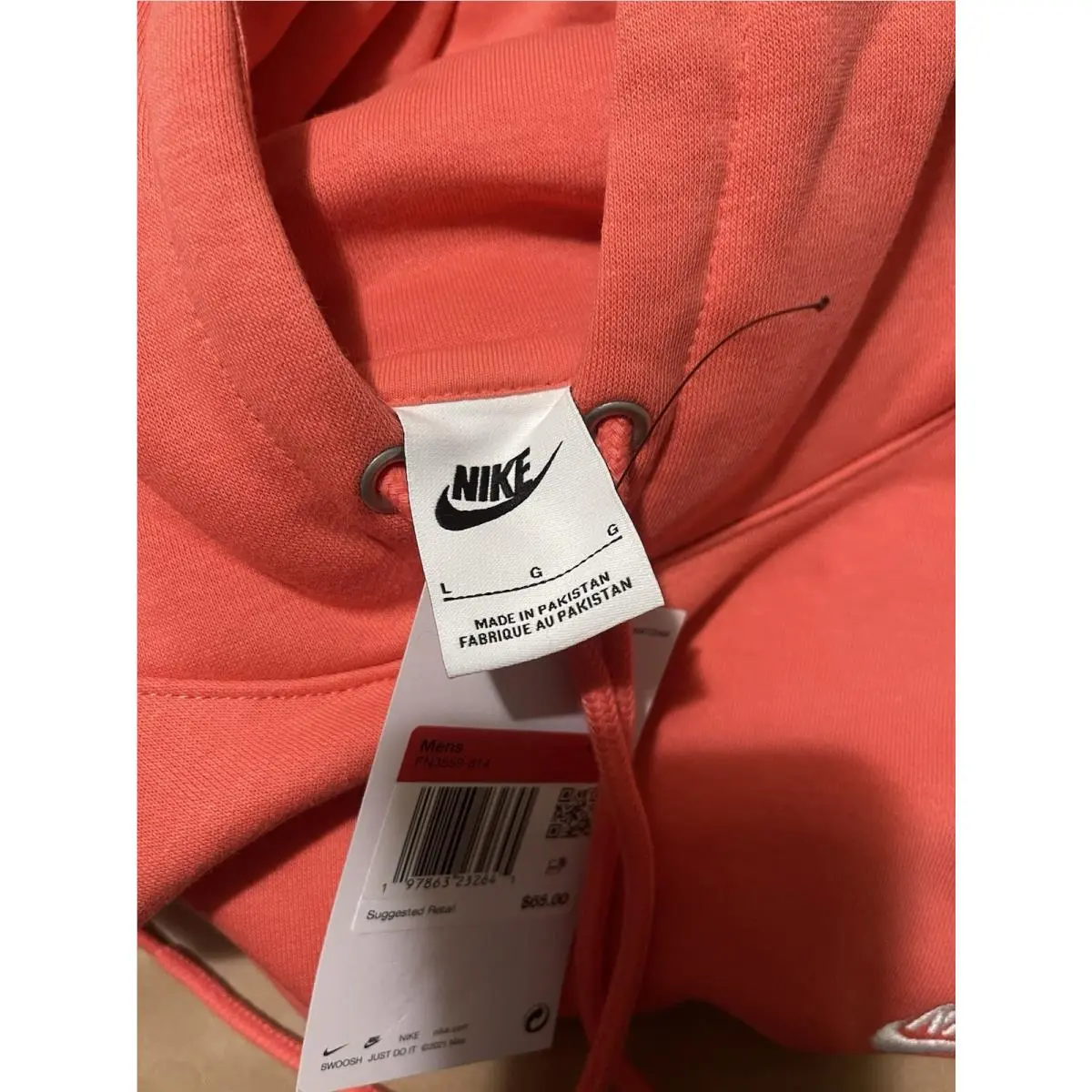 Nike clothing - Ember Coral (UPC: 0197863232645) 6