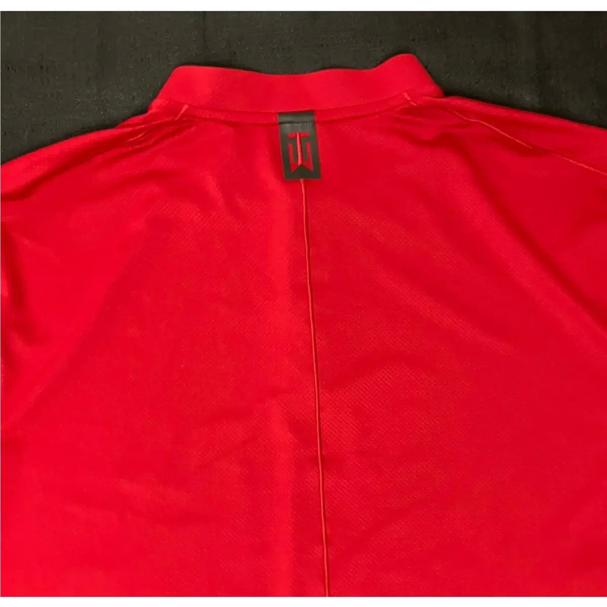 Nike clothing - Nike Tiger Woods Dry ADV Blade Mock - Sunday Red Black 2