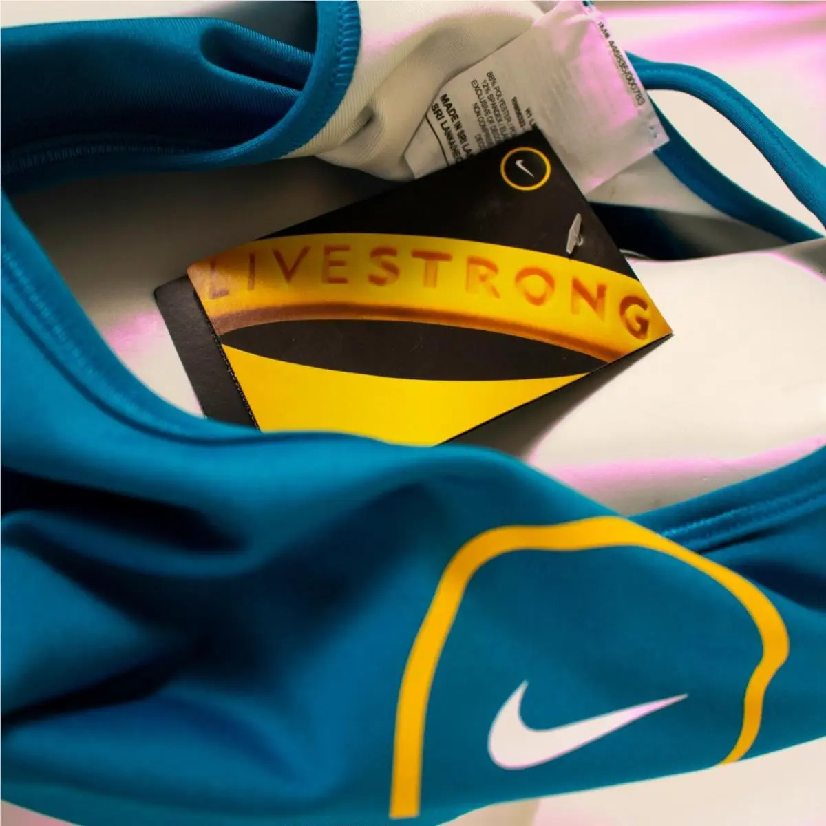 Nike clothing - Nike Livestrong - Livestrong - Turquoise, Blue, Yellow, White, Multicolor 0