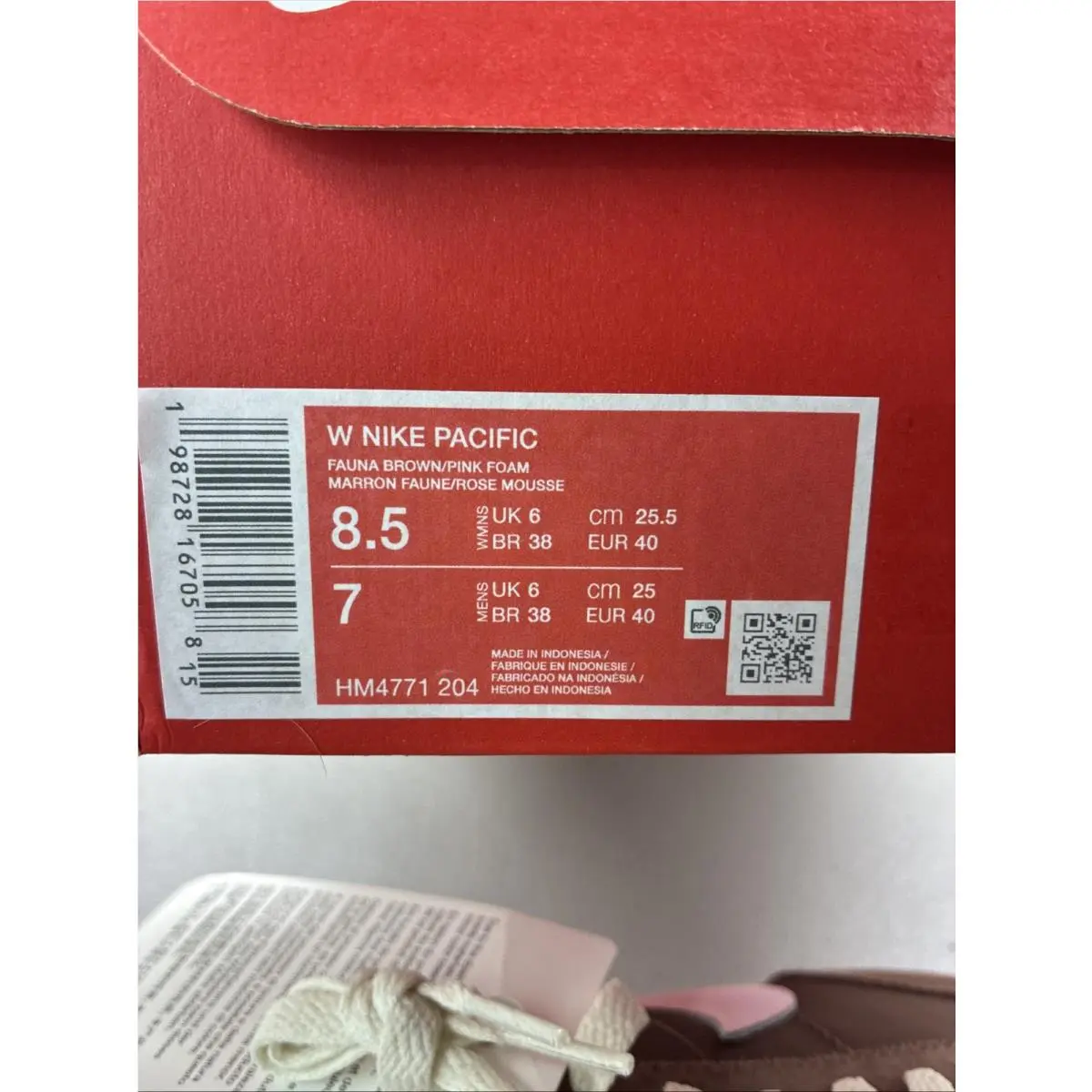 Nike shoes - Nike Pacific - Pacific - HM4771-204 - Brown, Pink 4