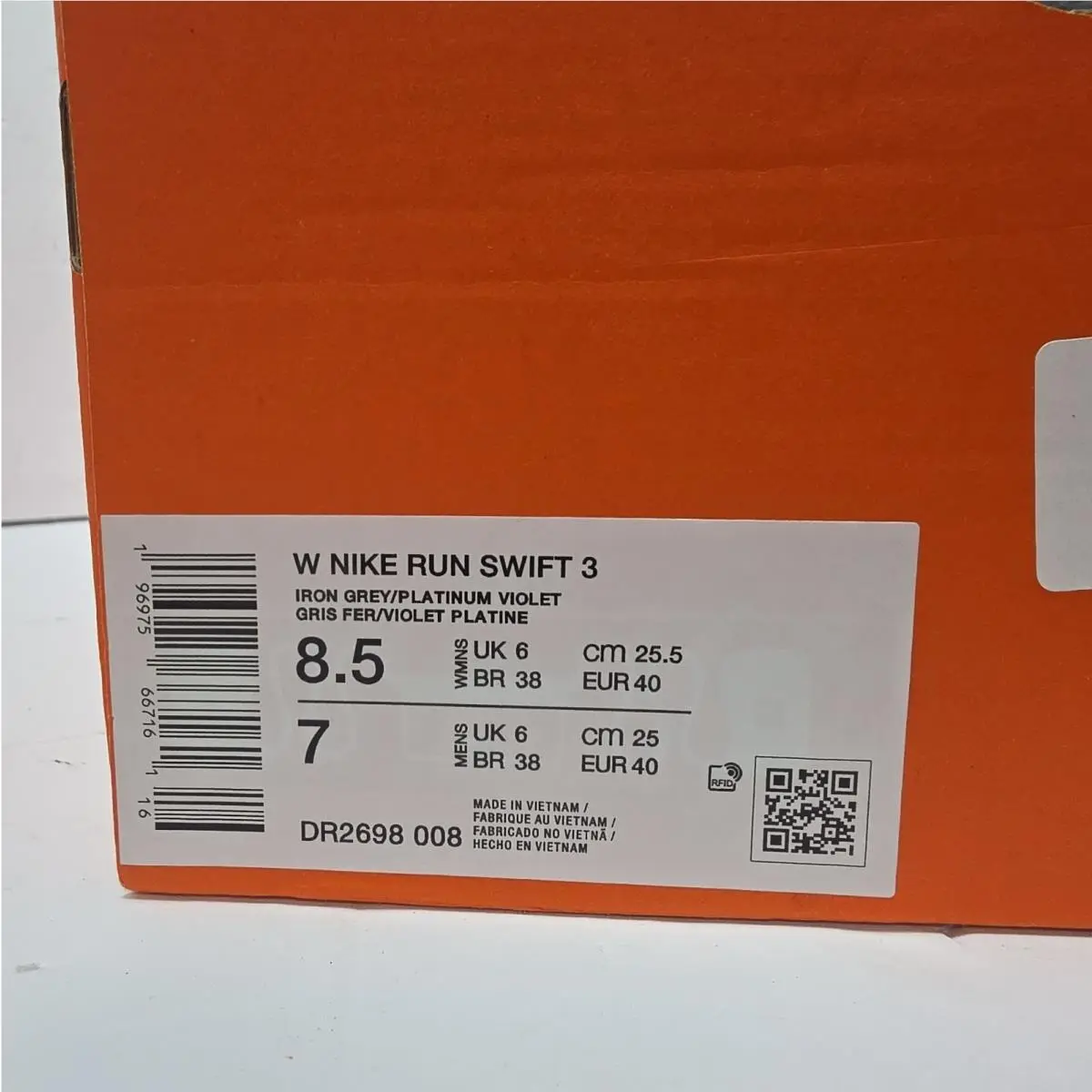 Nike shoes - Nike Run Swift - Run Swift - DR2698-008 - Gray (UPC: 196975667161) 0