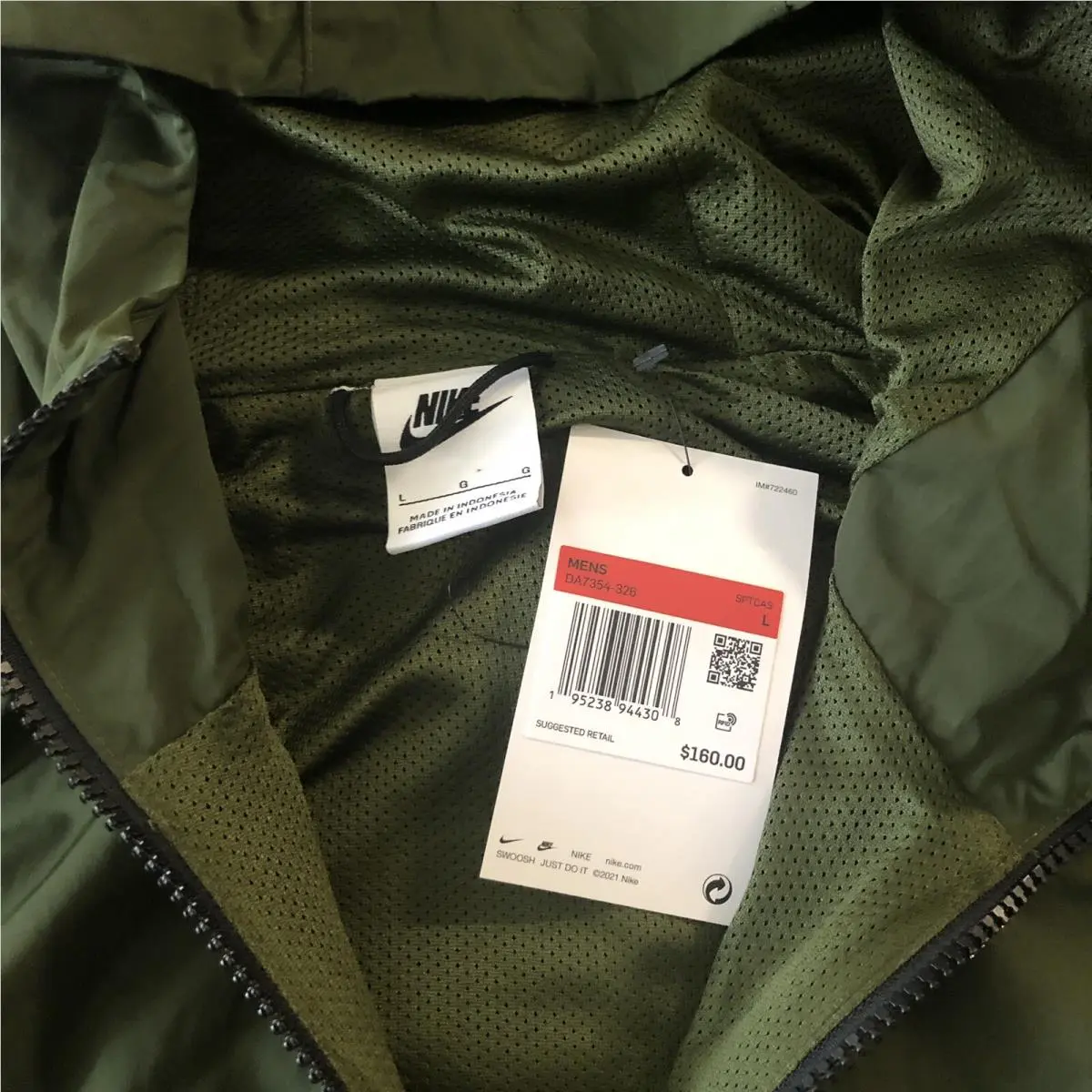 Nike clothing - DA7354-010 - DA7354326 - Olive Green 1