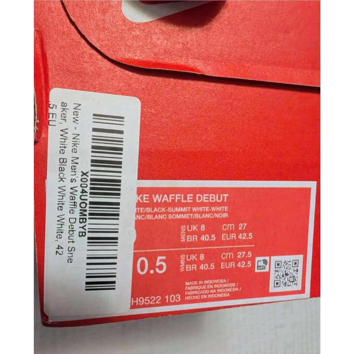 Nike shoes - Nike Waffle Debut - Waffle Debut - DH9522-103 - White 4